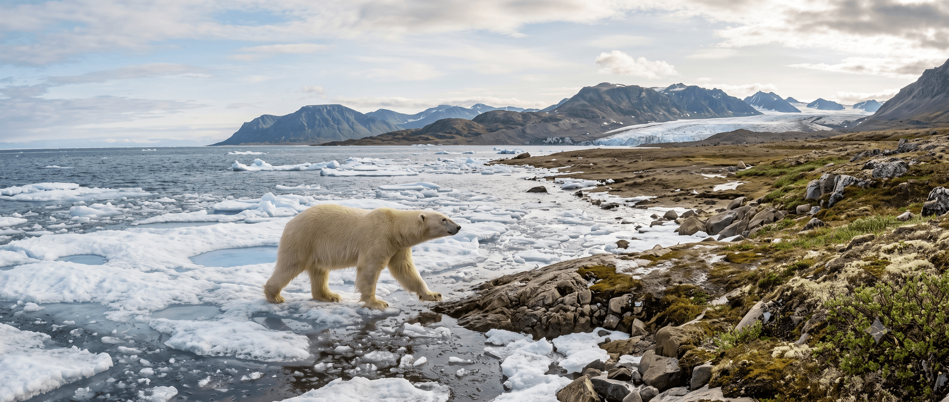 Polar bear climate change adaptation